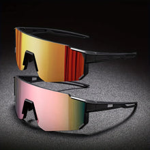 Cargar imagen en el visor de la galería, Eyewear: Oversized  Sunglasses. Goggles Style. Windproof.
