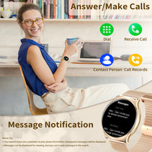 Load image into Gallery viewer, Watches: Smart Watch. (Answer/Make Calls. 1.43" Large Screen. Fitness Tracker. Pedometer/Message Alerts.
