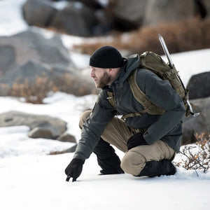 Coats / Jackets: by CHRLCK. Winter Autumn Waterproof Jacket.  Windproof. SoftShell. Hooded. Solid or Camo Colors
