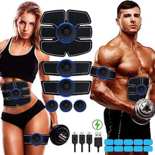 Load image into Gallery viewer, Fitness: ABS Muscle Stimulator. USB Rechargeable. Wireless LCD Display ABS /Arm Training.
