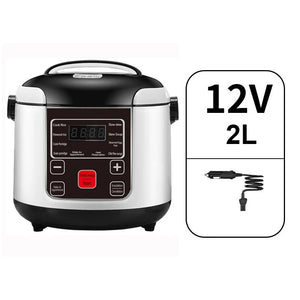 Gadgets / Cooking: Electric Rice Cooker / Food Steamer/  Electric Lunch Box 12V or 24V. 2L Portable.