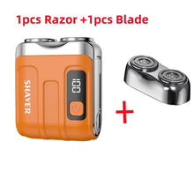 Load image into Gallery viewer, Gadgets / Grooming: Mini Electric SMART Shaver. Digital Display. Dual Blade. Rechargeable
