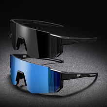 Cargar imagen en el visor de la galería, Eyewear: Oversized  Sunglasses. Goggles Style. Windproof.
