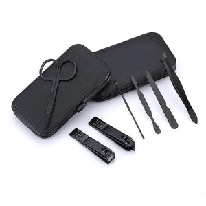 Grooming: Nail Clippe Set.  7-piece Nail Clipper Beauty Pedicure Nail Clipper.