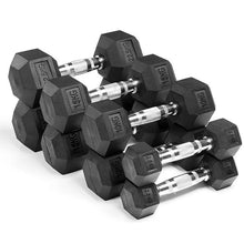 將圖片載入圖庫檢視器 Fitness: 1Pcs Dumbbell. Choose 2.5KG-20KG. Rubber Encased  Strength Training. Note: SHIPPING COST
