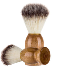 Load image into Gallery viewer, Grooming: Natural Badger Hair Shaving Brush. Barber Style Beard Brush .
