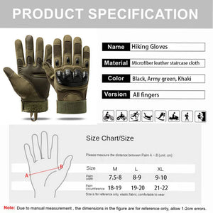 Gloves by Airsoft: Military Full Finger Gloves. Touchscreen. Protective Nylon.