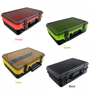 Storage: Tools / Tackle Box. Double Layer. Portable