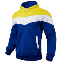 Load image into Gallery viewer, Coats / Jackets: Patchwork Hoodie. Fleece Thermal Hooded Sweatshirt. Various Colors.
