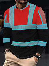 Load image into Gallery viewer, Safetywear: Casual Work Wear Men's T-Shirts. Longsleeve.
