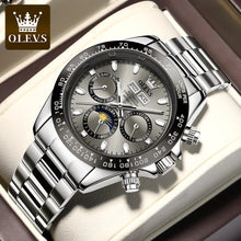 Load image into Gallery viewer, Watches: by OLEVS.  Chronograph. Mechanical. Waterproof. Eye Appeal.. VArious stylings
