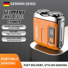 Load image into Gallery viewer, Gadgets / Grooming: Mini Electric SMART Shaver. Digital Display. Dual Blade. Rechargeable
