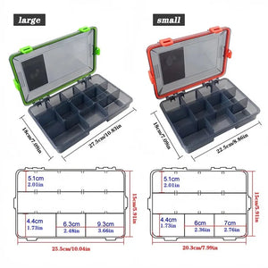 Storage: Tool / Tackle Box. Large Capacity. Fishing Accessories.