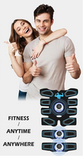 Cargar imagen en el visor de la galería, EMS Abdominal Muscle Trainer Portable Massager Electronic Training Belt Exercise Fitness Equipment Toning Arm Back Body Massager
