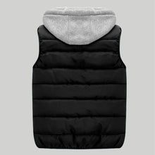 Load image into Gallery viewer, Coats / Jackets: Padded Vest for Spring or Autumn Hooded. Thick, Warm, Sleeveless.
