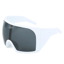 Cargar imagen en el visor de la galería, Oversized Sunglasses Men Wrap Anti Wind Personal Large Shades Futuristic Fashion Future Shield Uv400 Cycling Motorcycle
