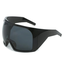 Cargar imagen en el visor de la galería, Oversized Sunglasses Men Wrap Anti Wind Personal Large Shades Futuristic Fashion Future Shield Uv400 Cycling Motorcycle
