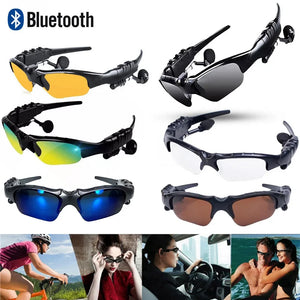 Eyewear / Gadgets: Wireless 5.0 Bluetooth Audio Sun Glasses. Surround Sound. Polarized Sunglasses