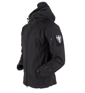 Coats / Jackets: by CHRLCK. Winter Autumn Waterproof Jacket.  Windproof. SoftShell. Hooded. Solid or Camo Colors