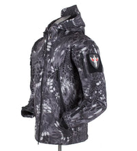 Load image into Gallery viewer, Coats / Jackets: by CHRLCK. Winter Autumn Waterproof Jacket.  Windproof. SoftShell. Hooded. Solid or Camo Colors
