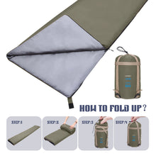 Load image into Gallery viewer, Outdoors: by LIXADA. Sleeping Bag . Envelope  Style. Walking each Sleeping Bags Ultralight Travel Bag Spring Autumn
