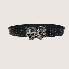 Load image into Gallery viewer, Pants / Belts:  High Quality. Luxury. Punk Gothic Skull Styling.
