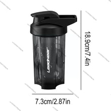 Cargar imagen en el visor de la galería, Portable Protein Shaker 500ml Fitness Bottle with Wire Whisk Ball for Fitness Enthusiasts Athletes Perfect For Outdoor Gym Cups

