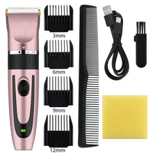 Load image into Gallery viewer, Gadgets / Grooming: Electric Hair Trimmer. Professional. Rechargeable.
