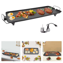Cargar imagen en el visor de la galería, Gadgets / Cooking: Smokeless Electric Grill. 1500W. Aluminum Alloy
