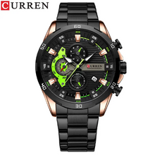 將圖片載入圖庫檢視器 Watches: Stainless Steel.  Creative Fashion Luminous Dial with Chronograph. Various Styles
