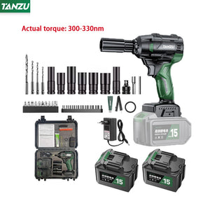 Gadgets / Tools: 21V Brushless Electric Impact Wrench. True 300N.m Battery Cordless.