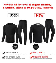 Load image into Gallery viewer, Coats / Jackets: Thermal Heated Underwear. USB Electric Heating. Fleece Long Johns.
