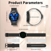 Load image into Gallery viewer, Watches: Smart Watch. (Answer/Make Calls. 1.43" Large Screen. Fitness Tracker. Pedometer/Message Alerts.
