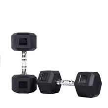 將圖片載入圖庫檢視器 Fitness: 1Pcs Dumbbell. Choose 2.5KG-20KG. Rubber Encased  Strength Training. Note: SHIPPING COST
