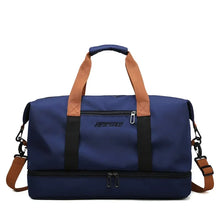 Load image into Gallery viewer, Travel Bags: Multi-Use. Travel. Gym/ Fitness. Overnighter.  Shoulder / Crossbody Strap. Waterproof. Various Colors
