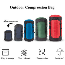 Load image into Gallery viewer, Outdoors: Sleeping Bag. Compression Stuff Sack. Waterproof. Various Colors.
