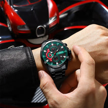將圖片載入圖庫檢視器 Watches: Stainless Steel.  Creative Fashion Luminous Dial with Chronograph. Various Styles
