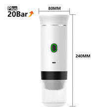Load image into Gallery viewer, Gadgets: Coffee Machine. Wireless Electric Portable Espresso  for Car &amp; Home Camping Coffee Maker 3-in-1 Capsule Powder Travel Coffee Maker
