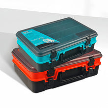 Load image into Gallery viewer, Storage: Tools / Tackle Box. Double Layer. Portable
