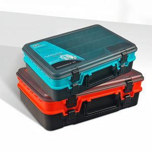 Storage: Tools / Tackle Box. Double Layer. Portable