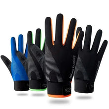 Load image into Gallery viewer, Gloves: Screen Touchable. Lightweight, Adjustable, Breathable. Various Colors
