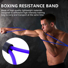 Load image into Gallery viewer, Fitness: Elastic Resistance Band.  Comfort Handles. Strength Tension Rope. Note: Single B.and
