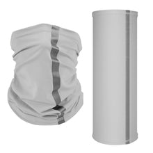Load image into Gallery viewer, Safety Wear: High Visibility Neck Gaiter. Reflective. Summer Bandana. Wind/ Dust /Sun Protection.
