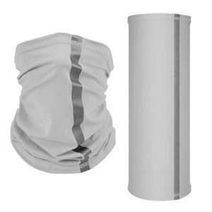 Safety Wear: High Visibility Neck Gaiter. Reflective. Summer Bandana. Wind/ Dust /Sun Protection.