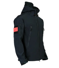 Load image into Gallery viewer, Coats / Jackets: by CHRLCK. Winter Autumn Waterproof Jacket.  Windproof. SoftShell. Hooded. Solid or Camo Colors
