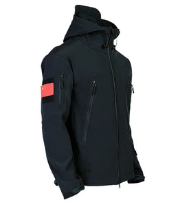 Coats / Jackets: by CHRLCK. Winter Autumn Waterproof Jacket.  Windproof. SoftShell. Hooded. Solid or Camo Colors