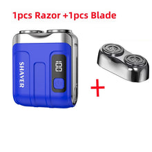 Load image into Gallery viewer, Gadgets / Grooming: Mini Electric SMART Shaver. Digital Display. Dual Blade. Rechargeable
