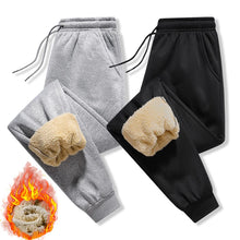 Load image into Gallery viewer, Pants: Thick Fleece Casual Pant. Warm Lamb Sweatpants.
