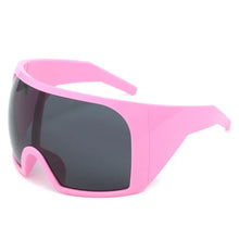 Cargar imagen en el visor de la galería, Oversized Sunglasses Men Wrap Anti Wind Personal Large Shades Futuristic Fashion Future Shield Uv400 Cycling Motorcycle
