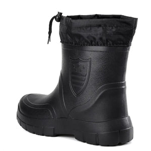 Boots: Plush Warm Snow Work Boot. Waterproof. Fur